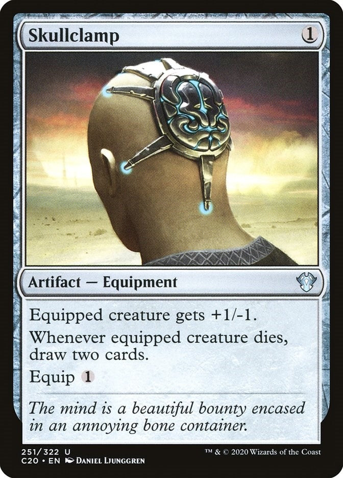 Image for Skullclamp (251) (C20) - Magic: The Gathering