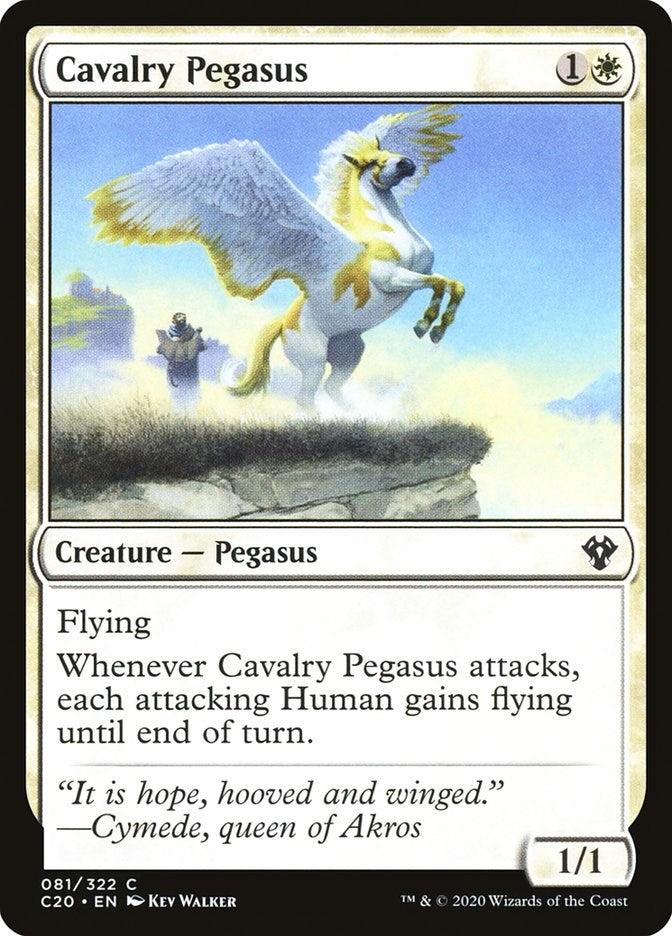 Image for Cavalry Pegasus (81) (C20) - Magic: The Gathering