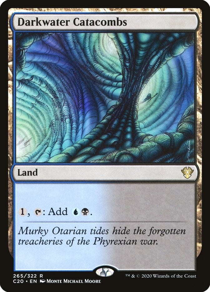Image for Darkwater Catacombs (265) (C20) - Magic: The Gathering