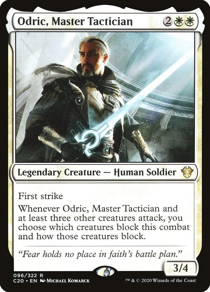 Image for Odric, Master Tactician (96) (C20) - Magic: The Gathering