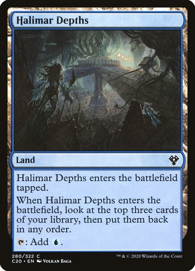 Image for Halimar Depths (280) (C20) - Magic: The Gathering