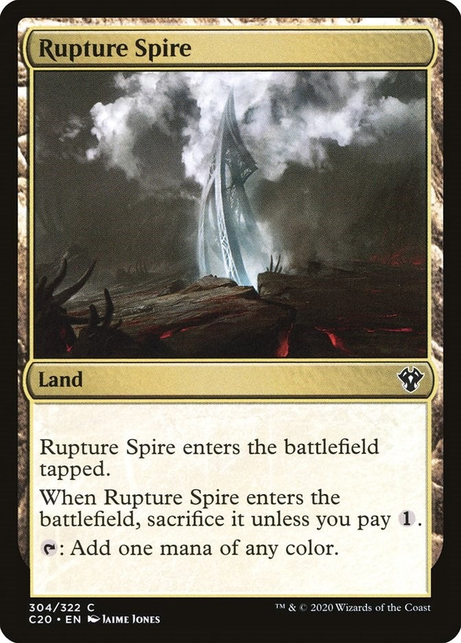 Image for Rupture Spire (304) (C20) - Magic: The Gathering