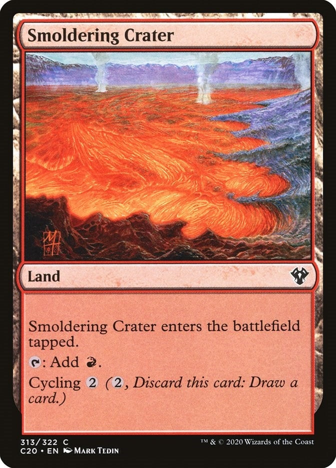 Image for Smoldering Crater (313) (C20) - Magic: The Gathering