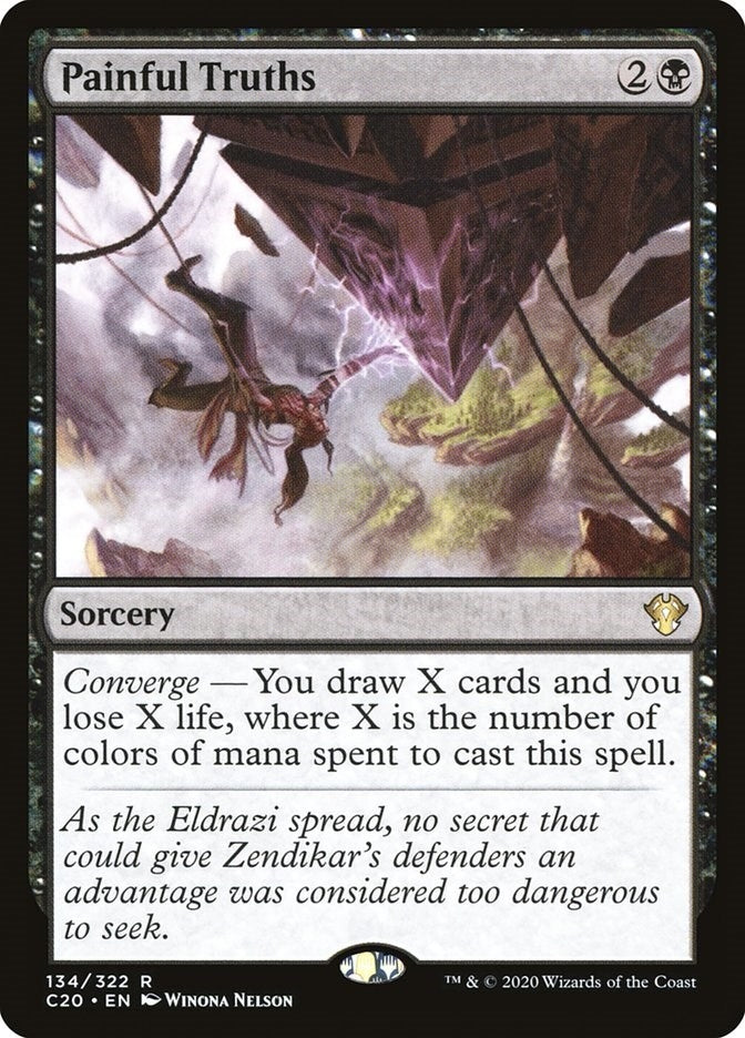 Image for Painful Truths (134) (C20) - Magic: The Gathering
