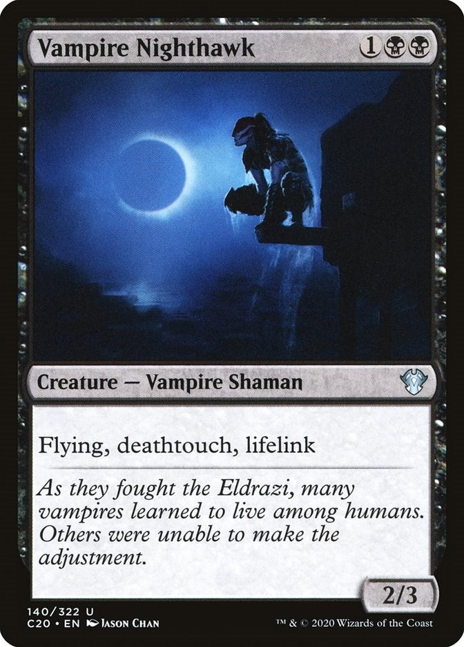 Image for Vampire Nighthawk (140) (C20) - Magic: The Gathering