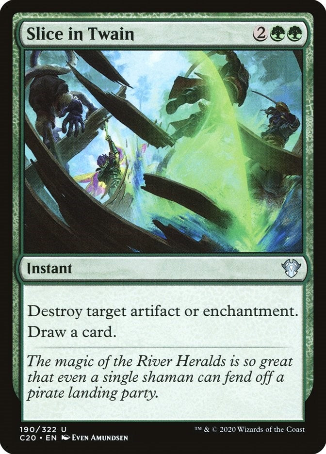 Image for Slice in Twain (190) (C20) - Magic: The Gathering