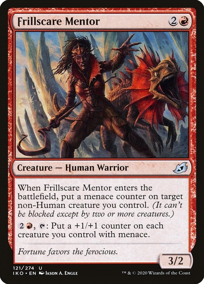 Image for Frillscare Mentor (121) (IKO) - Magic: The Gathering