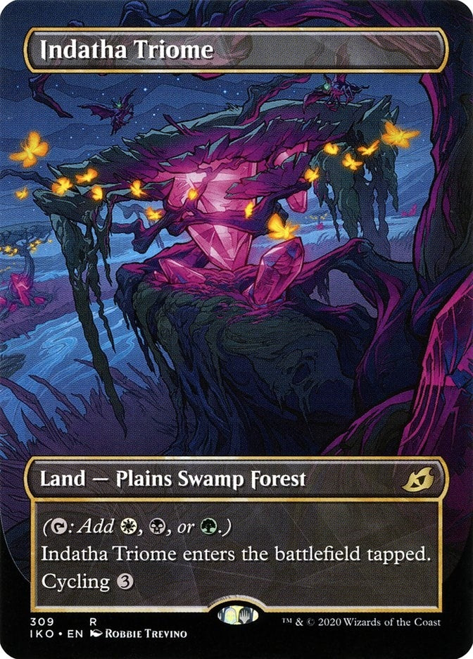 Image for Indatha Triome (Showcase) (309) (IKO) - Magic: The Gathering