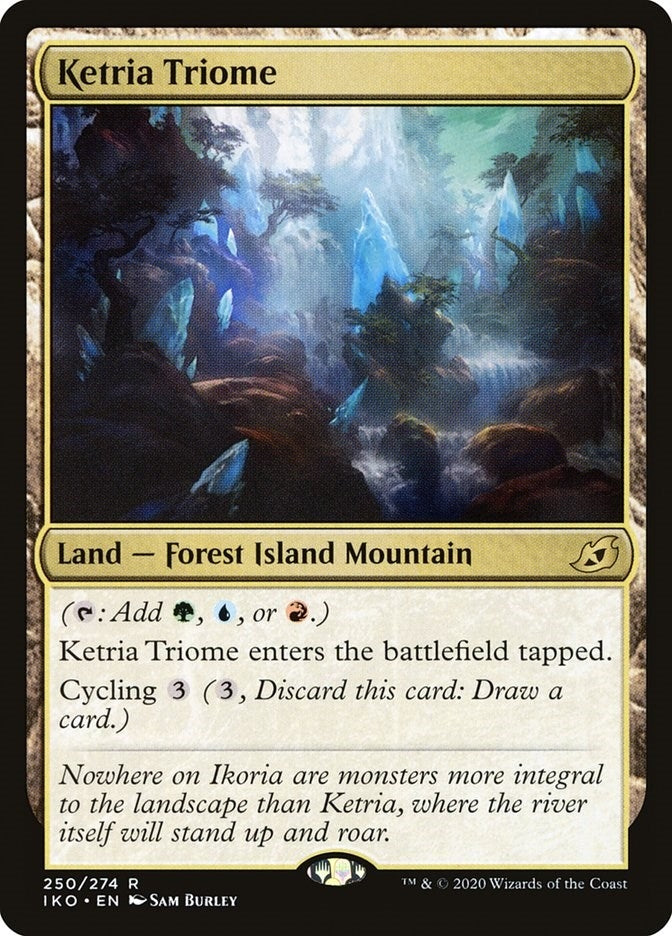 Image for Ketria Triome (250) (IKO) - Magic: The Gathering