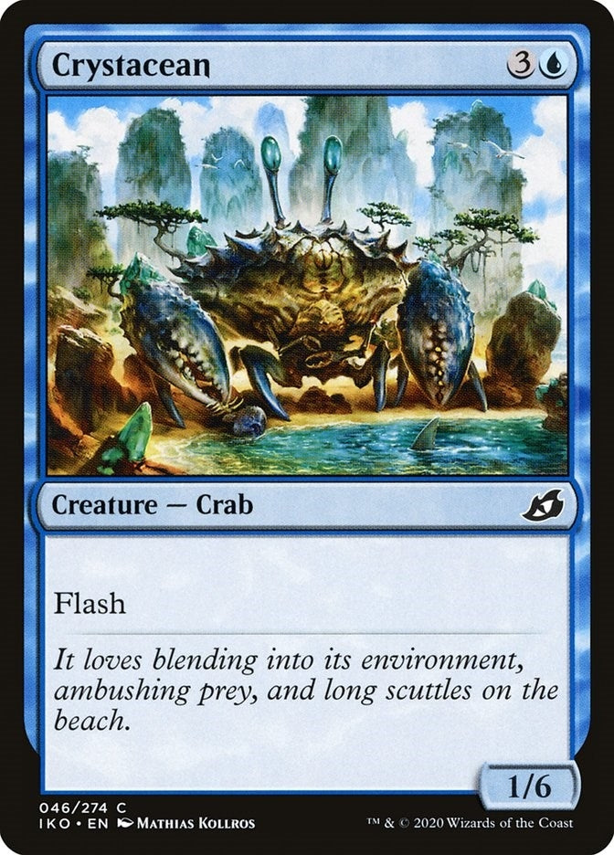 Image for Crystacean (46) (IKO) - Magic: The Gathering