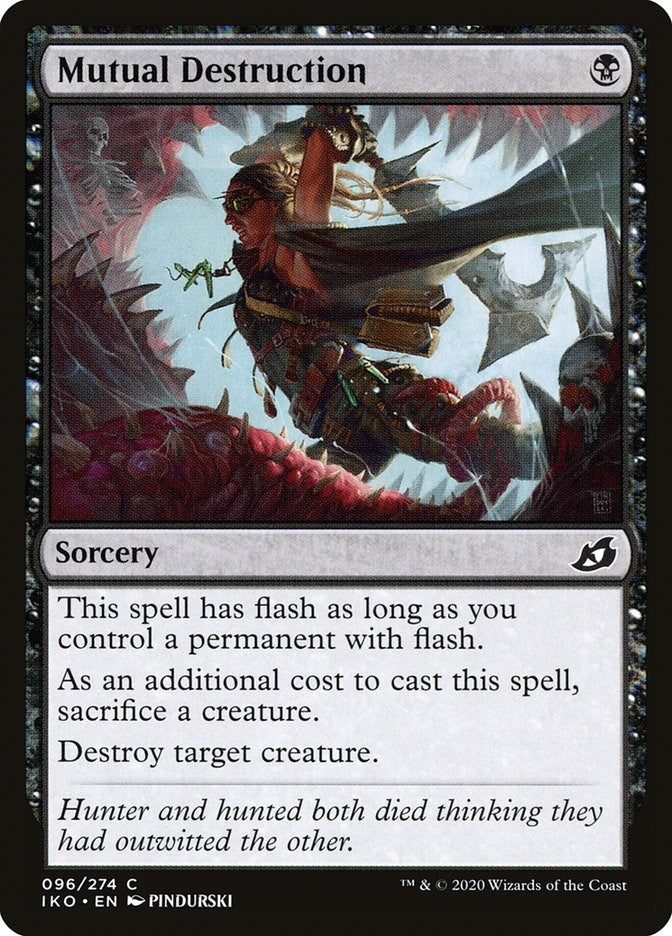 Image for Mutual Destruction (96) (IKO) - Magic: The Gathering