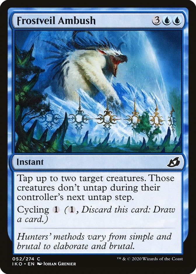 Image for Frostveil Ambush (52) (IKO) - Magic: The Gathering