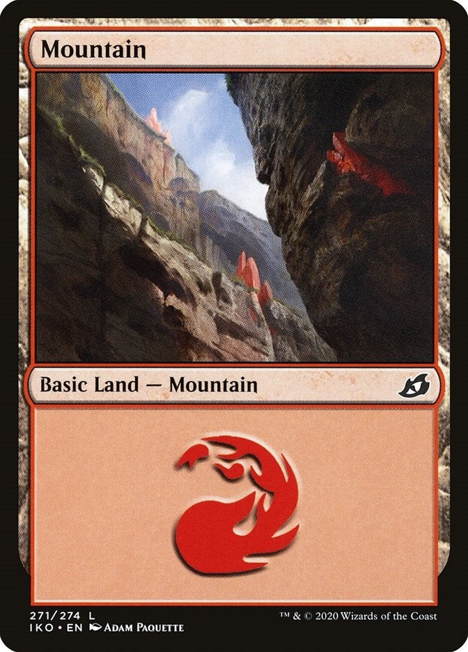 Image for Mountain (271) (271) (IKO) - Magic: The Gathering