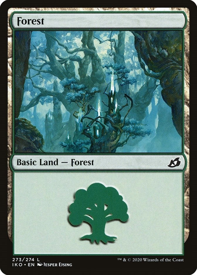 Image for Forest (273) (273) (IKO) - Magic: The Gathering