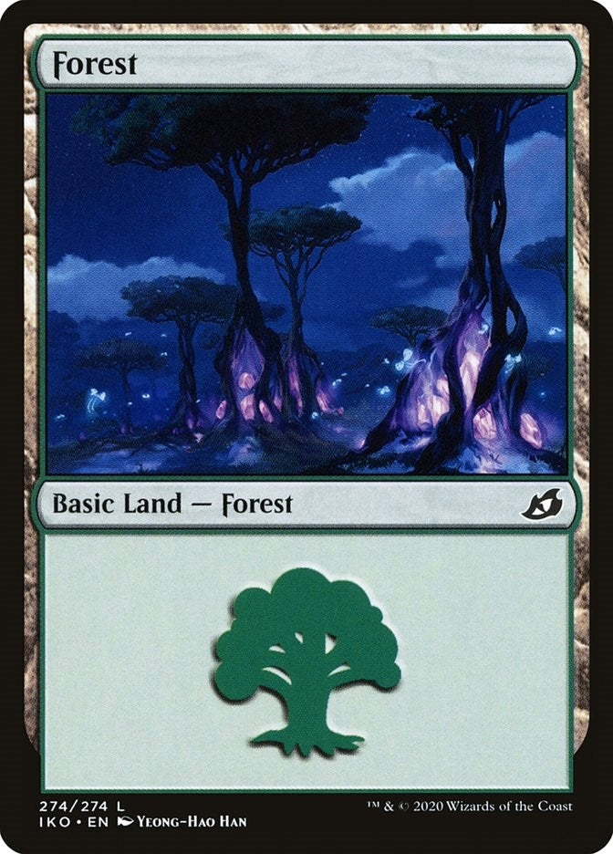 Image for Forest (274) (274) (IKO) - Magic: The Gathering