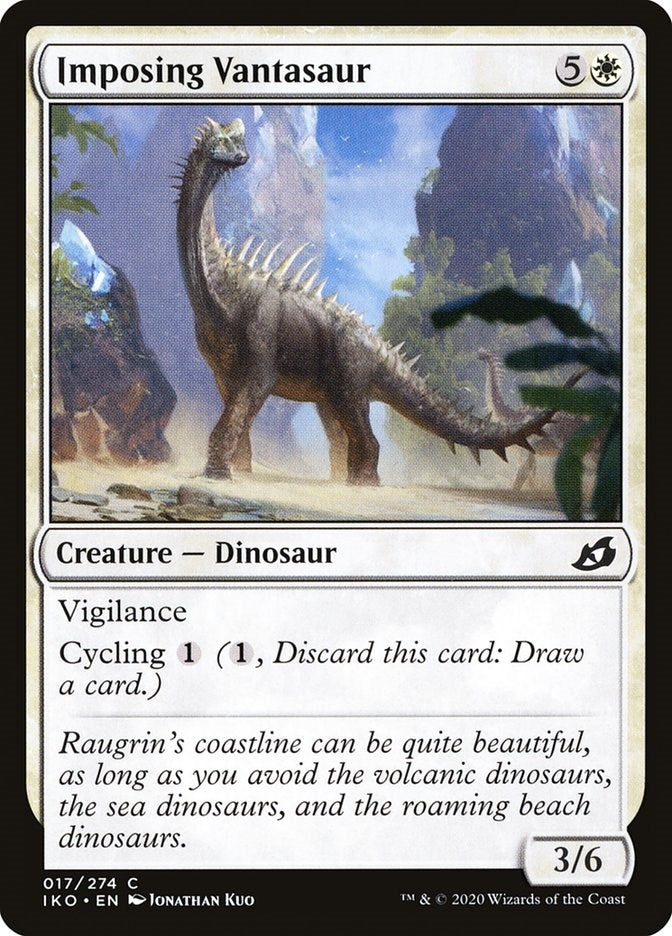 Image for Imposing Vantasaur (17) (IKO) - Magic: The Gathering