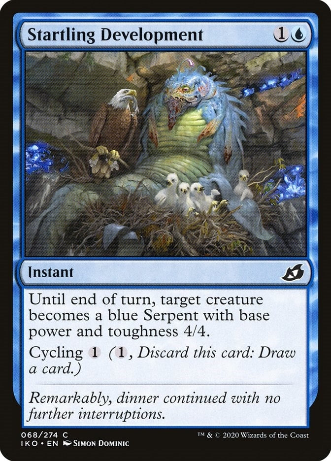 Image for Startling Development (68) (IKO) - Magic: The Gathering