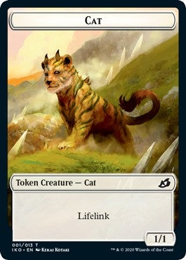 Image for Cat Token (1) (IKO) - Magic: The Gathering