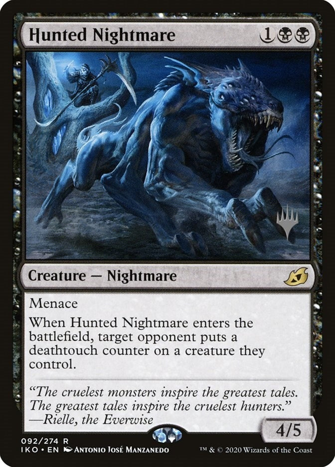 Image for Hunted Nightmare (92) (PPIKO) - Magic: The Gathering