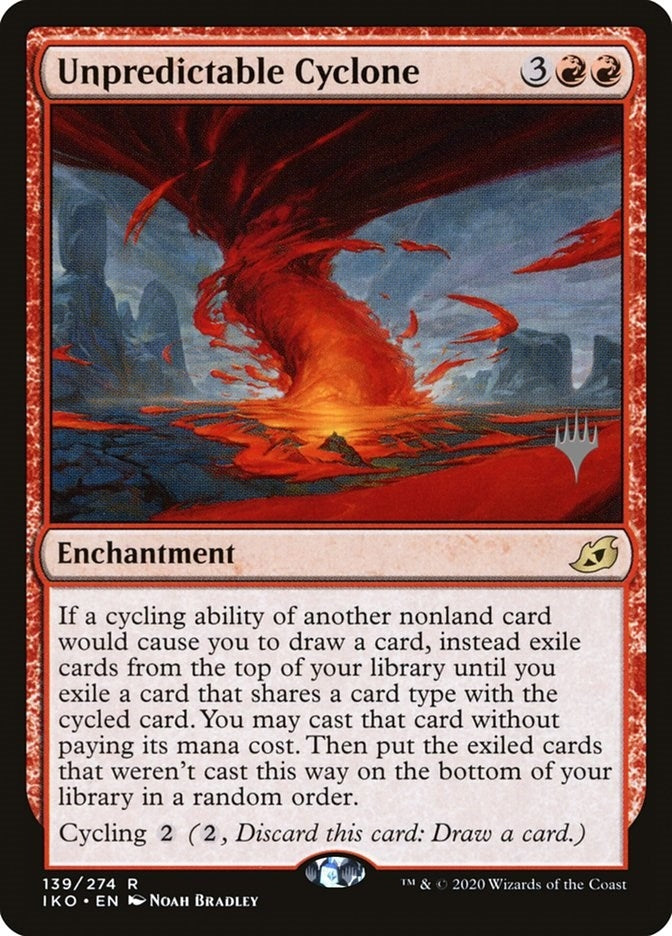 Image for Unpredictable Cyclone (139) (PPIKO) - Magic: The Gathering