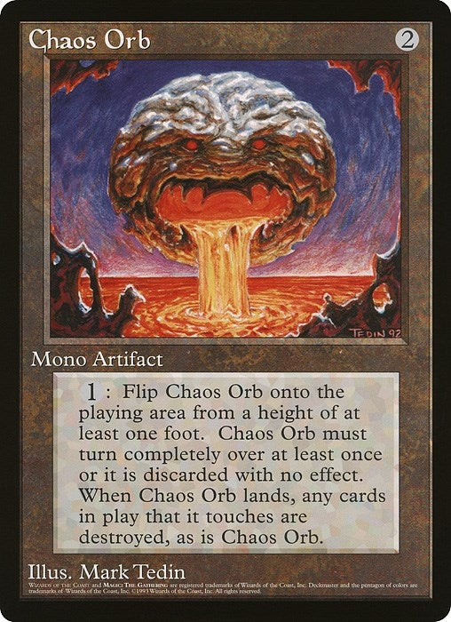 Image for Chaos Orb (InQuest Magazine) (OVER) - Magic: The Gathering