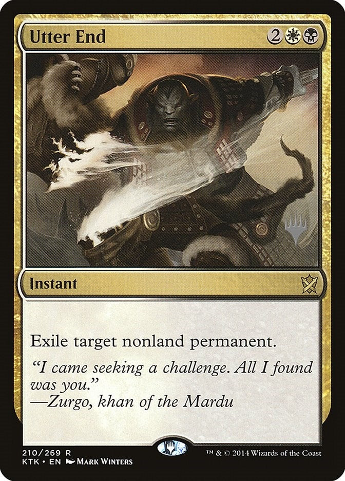 Image for Utter End (210) (PPIKO) - Magic: The Gathering