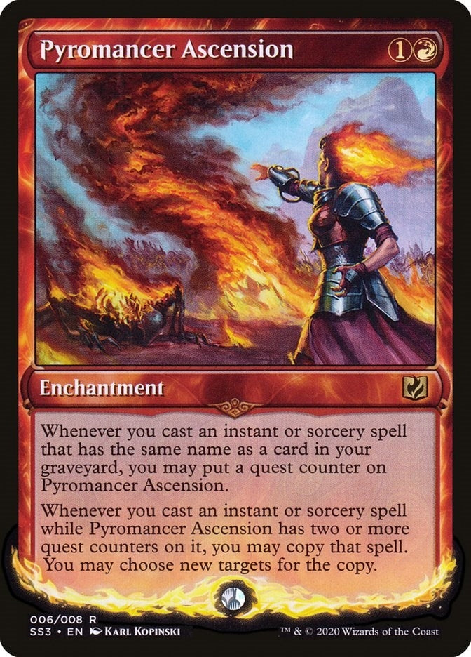 Image for Pyromancer Ascension (6) (SS3) - Magic: The Gathering