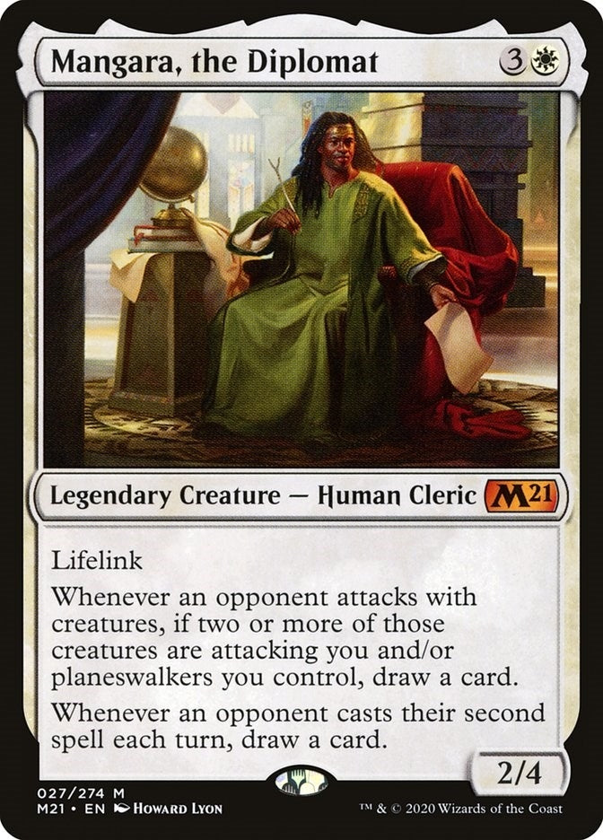 Image for Mangara, the Diplomat (27) (M21) - Magic: The Gathering
