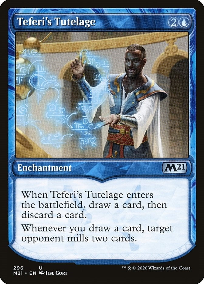 Image for Teferi's Tutelage (Showcase) (296) (M21) - Magic: The Gathering