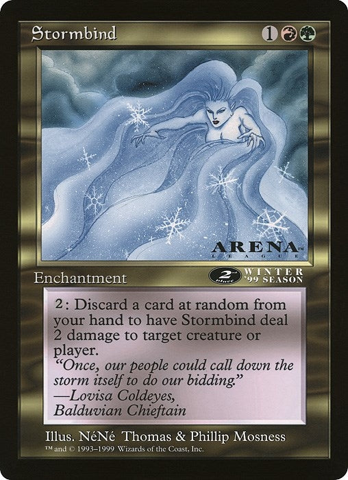 Image for Stormbind (Arena League) (OVER) - Magic: The Gathering
