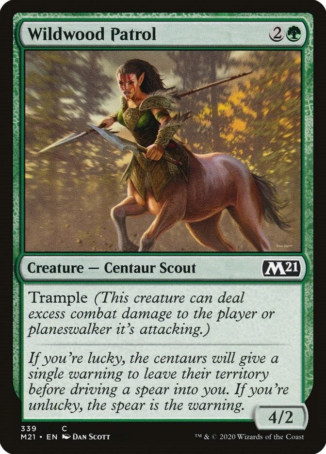 Image for Wildwood Patrol (339) (M21) - Magic: The Gathering