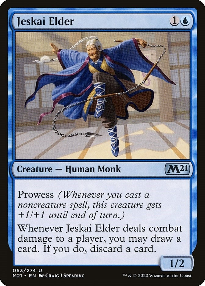 Image for Jeskai Elder (53) (M21) - Magic: The Gathering