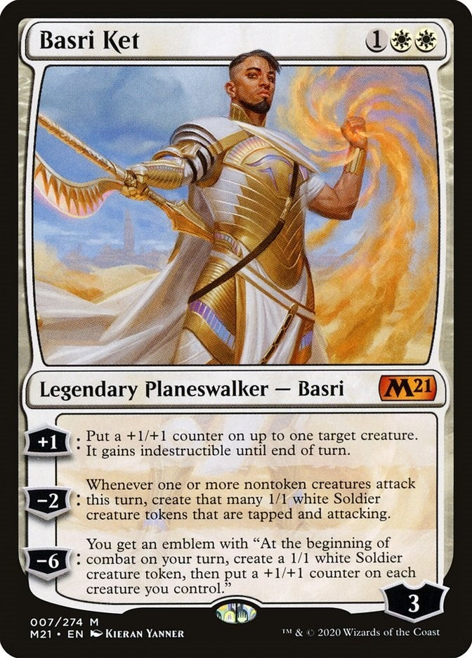 Image for Basri Ket (7) (M21) - Magic: The Gathering