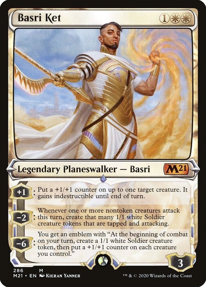 Image for Basri Ket (Showcase) (286) (M21) - Magic: The Gathering