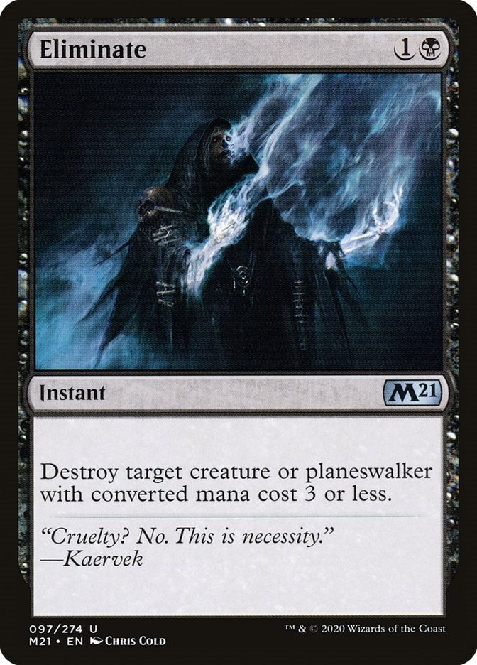 Image for Eliminate (97) (M21) - Magic: The Gathering