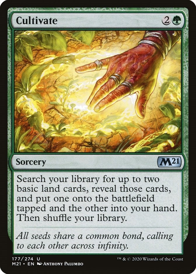 Image for Cultivate (177) (M21) - Magic: The Gathering