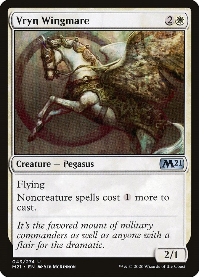 Image for Vryn Wingmare (43) (M21) - Magic: The Gathering