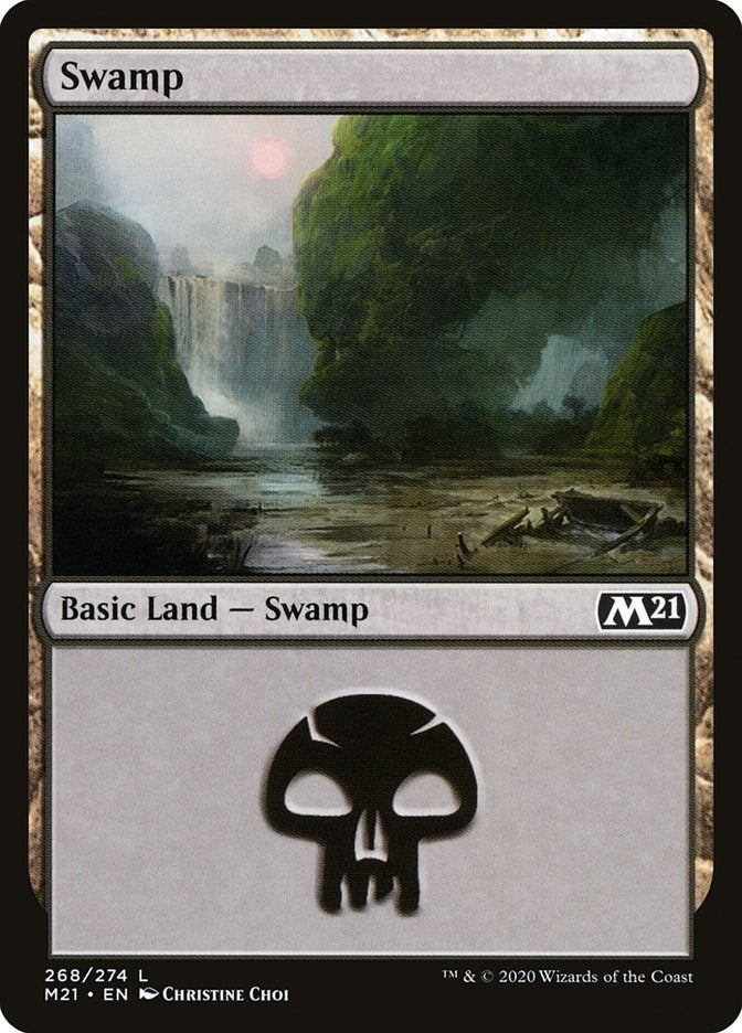 Image for Swamp (268) (268) (M21) - Magic: The Gathering