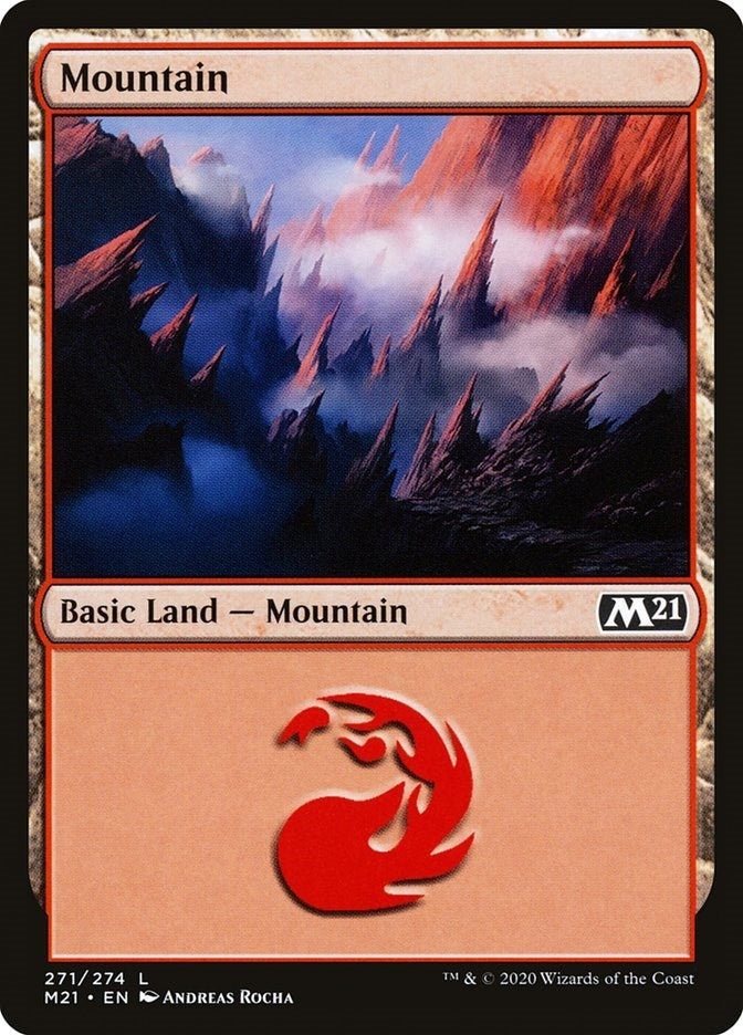 Image for Mountain (271) (271) (M21) - Magic: The Gathering