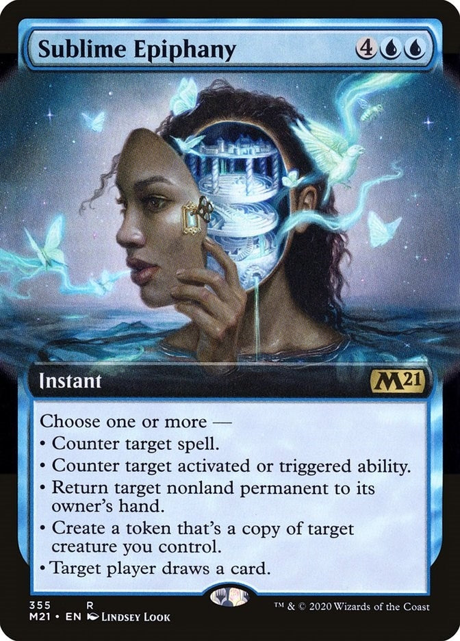 Image for Sublime Epiphany (Extended Art) (355) (M21) - Magic: The Gathering