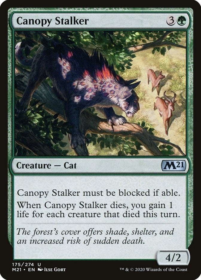 Image for Canopy Stalker (175) (M21) - Magic: The Gathering