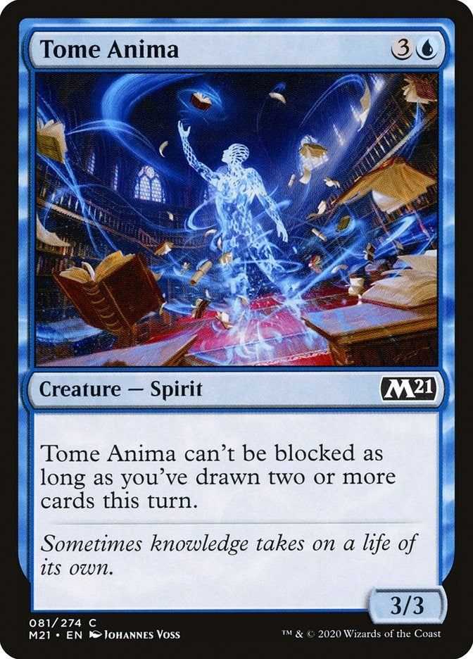 Image for Tome Anima (81) (M21) - Magic: The Gathering