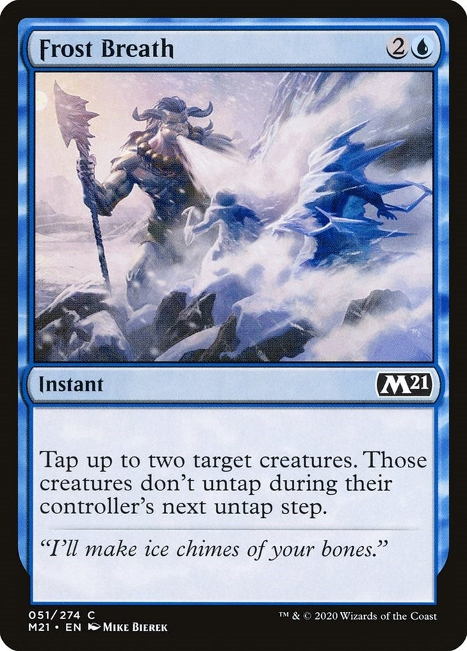 Image for Frost Breath (51) (M21) - Magic: The Gathering