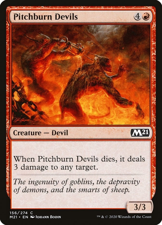 Image for Pitchburn Devils (156) (M21) - Magic: The Gathering