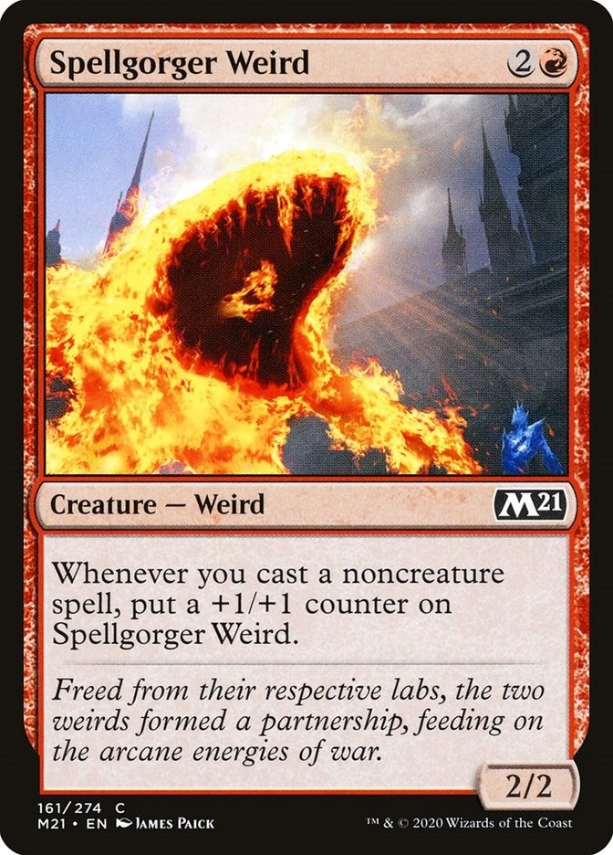 Image for Spellgorger Weird (161) (M21) - Magic: The Gathering
