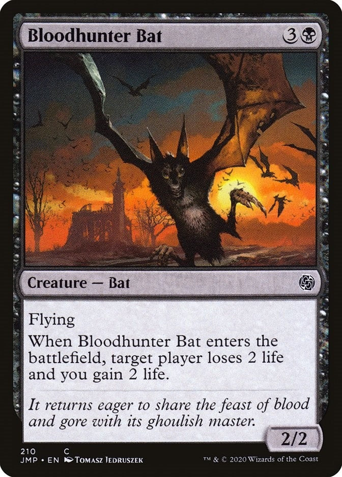 Image for Bloodhunter Bat (210) (JMP) - Magic: The Gathering