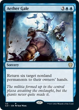 Image for Aether Gale (113) (C21) - Magic: The Gathering