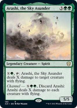 Image for Arashi, the Sky Asunder (185) (C21) - Magic: The Gathering