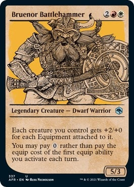 Bruenor Battlehammer (Showcase) (337) (AFR)