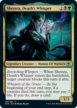 Shessra, Death's Whisper (231) (AFR)